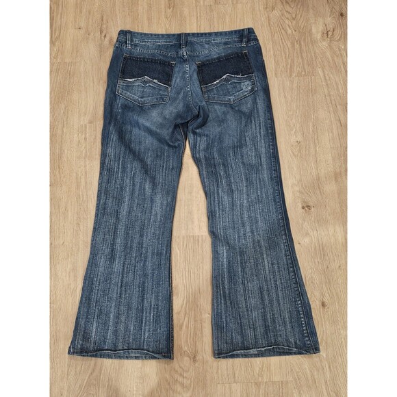 Vintage Y2K DIESEL ZAF 796 Flared Bootcut Jeans 36x30 Made in Italy Button Fly - Picture 14 of 14